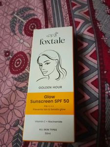 Foxtale Glow Sunscreen SPF 50