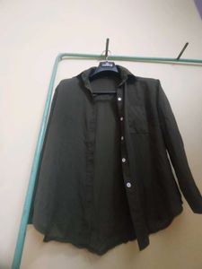 Olive Green Shirt