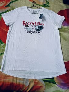 NEW DNMX Graphic Print Crew-Neck T-shirt