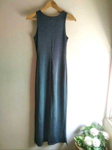 Gray Tank Maxi Dress