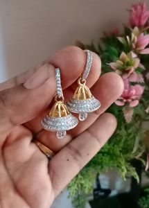 AD Diamond New Earrings...its Hardly Two Time Used....