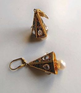 Kundan Meena Earings