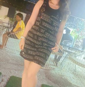 Denim Black Short Dungree