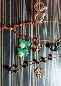 Evil Eye Charm Bracelet Combo Of 7 Items
