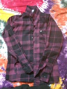 DC Plaid Flannel Shirt