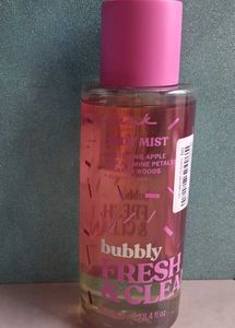 Pink Fresh&amp;Clean Bubbly Mist Victoria&#39;s Secret