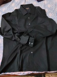 Men's Black Arrow Dress Shirt