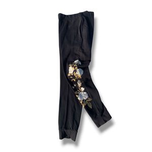 Alaxander Macquee Floral Print Leggings