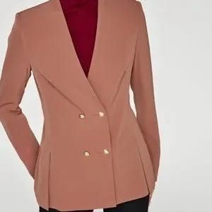 Zara Double Breasted Blazer