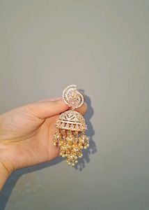 AD Pink Jhumka