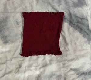 Ruched Tube Top