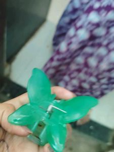 Green Butterfly Hair Clip ❤️