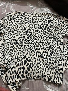 Animal Print Cardigan