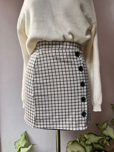 Plaid Mini Skirt