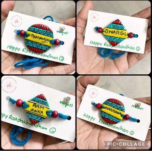 Beautiful Clay Rakhis 🥰✨