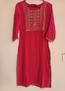 PRETTY PINK KURTA