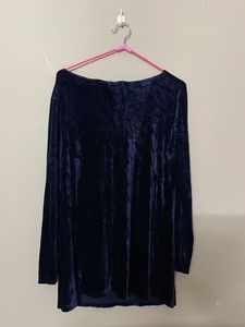 Adrienne Vittadini Velvet Dress