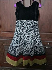 Anarkali With Shawl And Kurtha