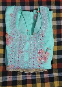 Floral Print Kurti Set