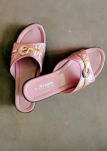 Pink Nizam Slides - Size 8