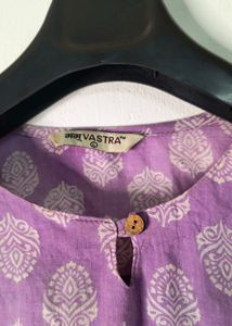 Lavender Short Kurti