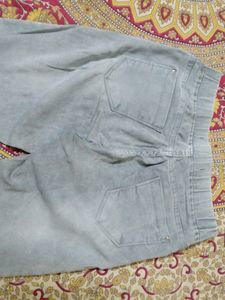 Light Blue Corduroy Pants