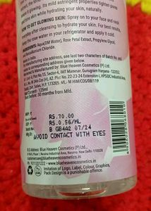 Blue Heaven Rose Water