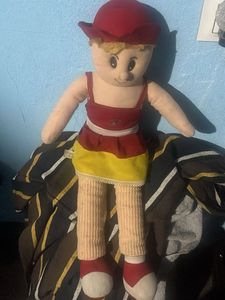 Vintage Handmade Rag Doll