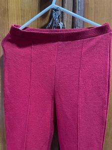 Lite Flare Maroon Trouser