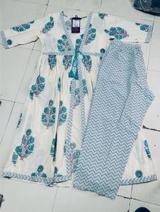 Libas XL Floral Print Two-Piece Set