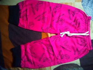 Dark Pink Cotton Lower For Baby Girl