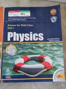 9th Class Physics, Chemistry Books &amp; all In One