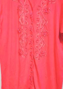 Pink Party Wear Top For Girl Or Woman 40 Bust