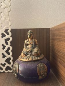 Buddha Diffuser In glass And Metal