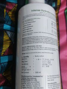 Intense Hydration Body Lotion