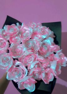Handmade Satin Ribbons Flower 🌹