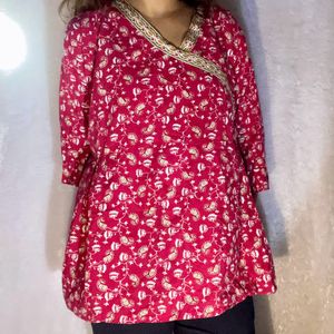 Red Short Kurti❤️