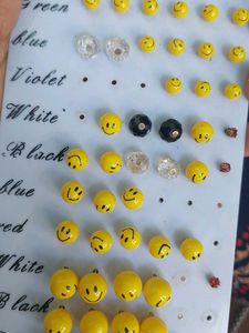 smiley  ☺️ earings