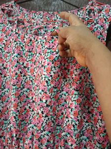 Partywear Dress It Has Design On Neck