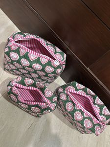Set Of 3 Make Up Bags
