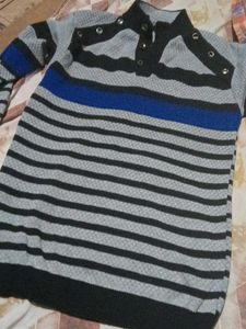 Striped Pullover Sweater