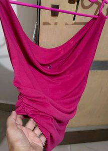 Pink Sleeveless Top