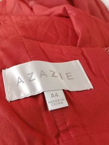 Elegant Rust Maxi AZAZIE Dress(A4)