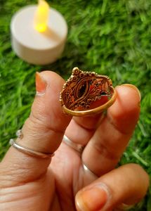 Golden Oxidized Ring✨️