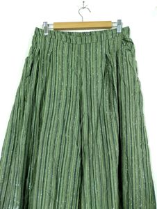 Max Green Printed Palazzo (Women)