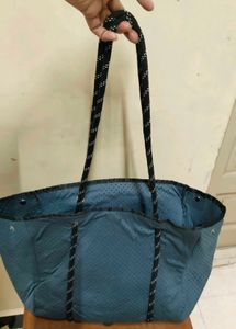 Blue Tote Bag condition good n quality great