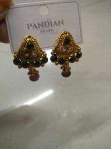 Elegant Gold-Tone Drop Earrings