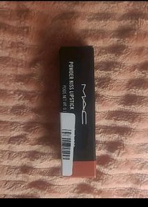 Mac Powder Kiss Lipstick Shade A Little Tamed