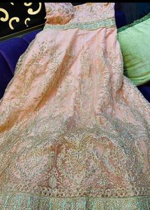 The Peach Anarkali Lehenga🩷🥂🤌🏻
