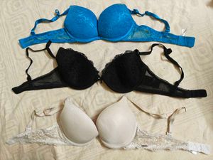 Combo Of 3 Important Bra Lightly Used&Gud Conditio